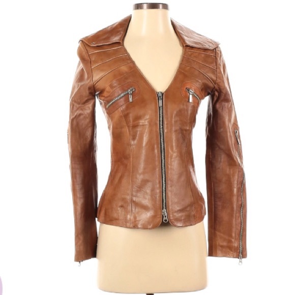 Jackets & Blazers - Italian Leather Jacket